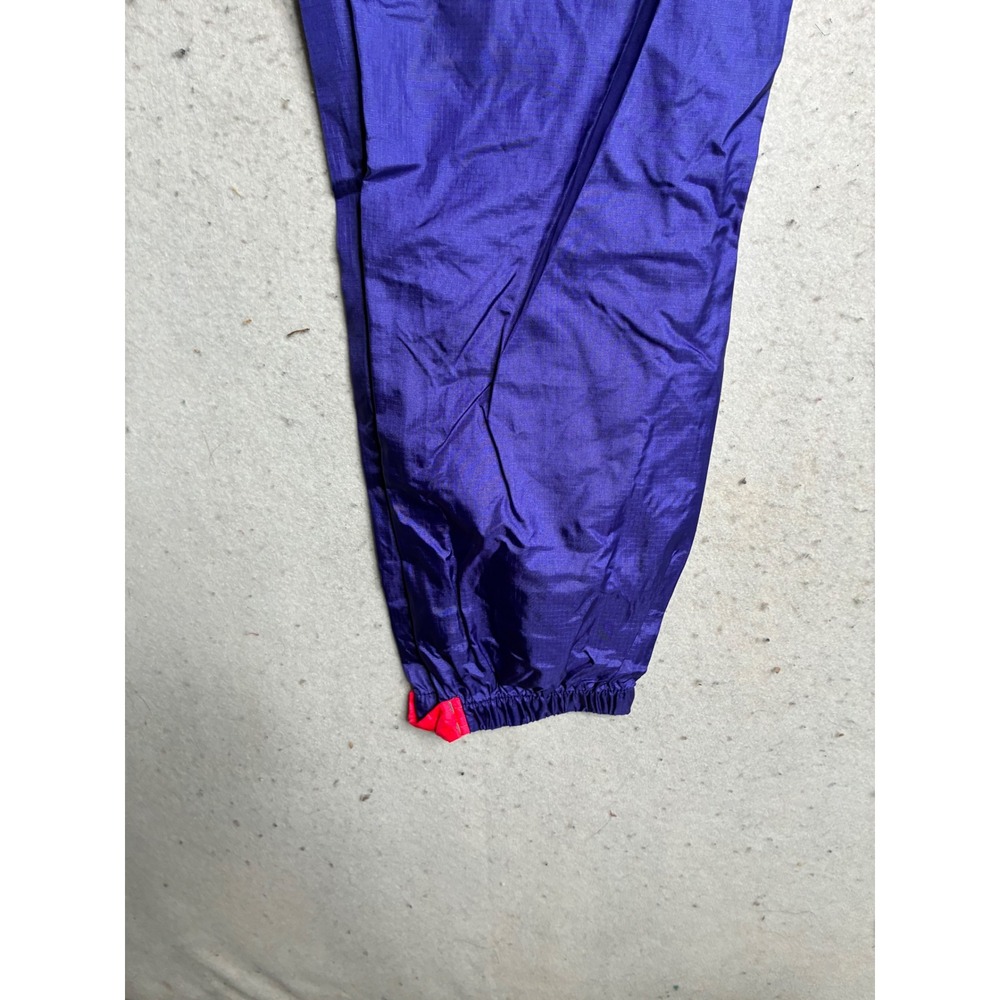 VTG Columbia Sportswear Mens Purple Nylon Windbreaker Track Pants Medium WM80 - Picture 2 of 15
